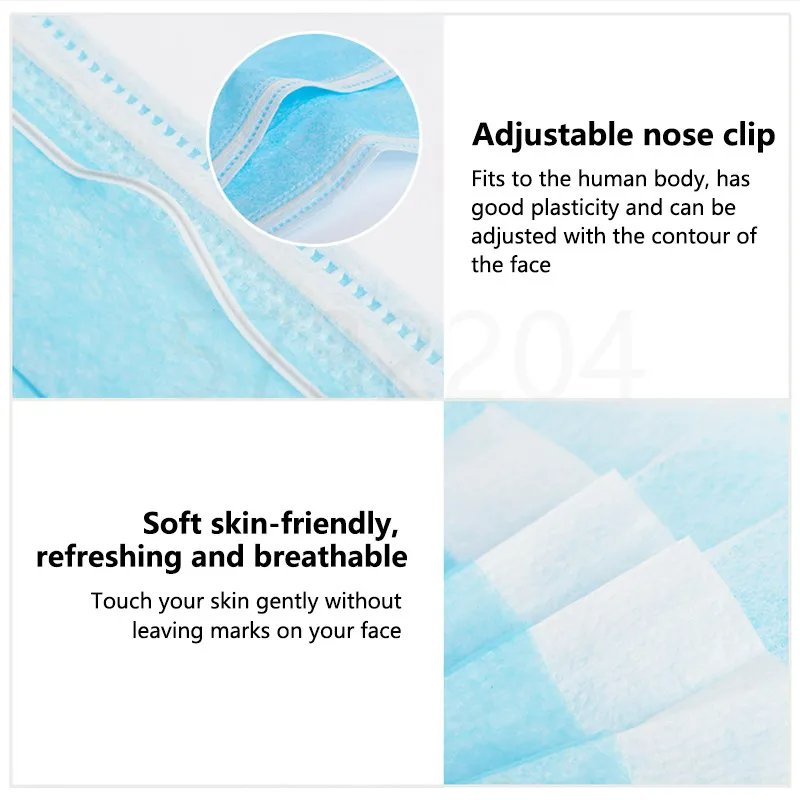 100/200 шт. одноразовых медици – обзор и цена Surgical Mask