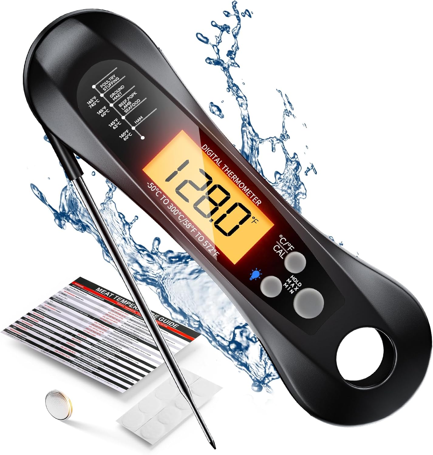 Цифровой термометр для мяса с  – обзор и цена Thermometer Digital
